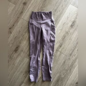 Lululemon Lavender Align Legging 25” with Pockets
